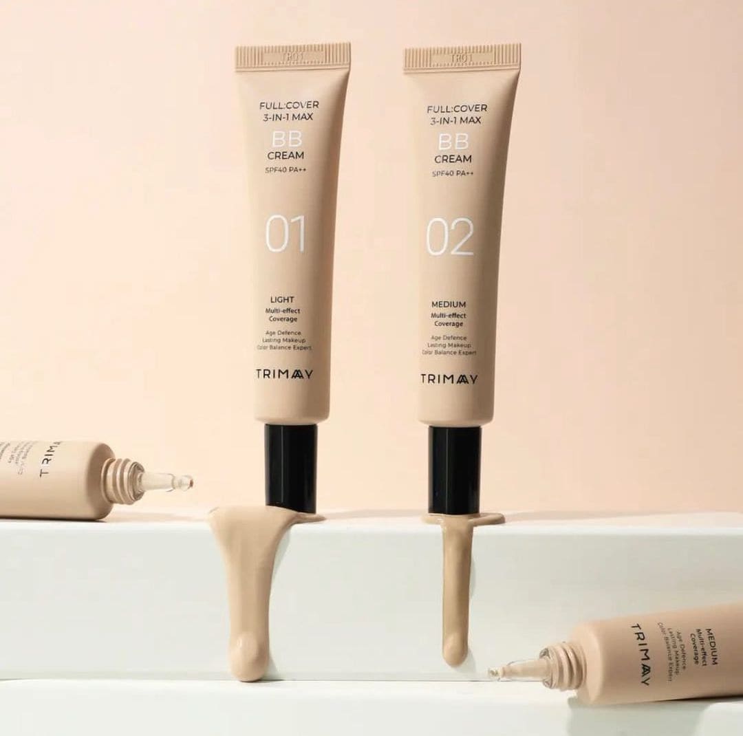 BB Cream SPF40 PA++ , 3-in-1 Max Full Cover