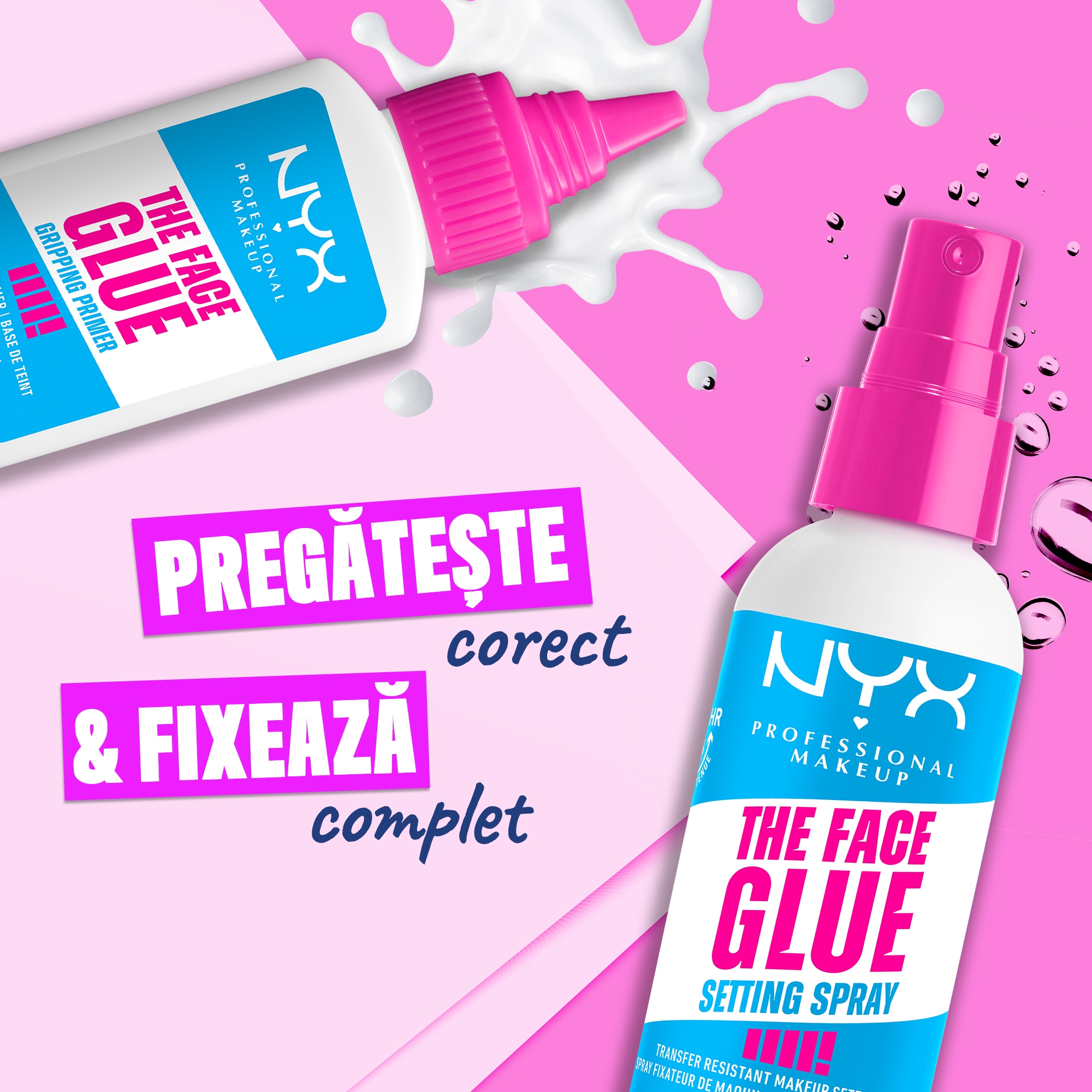 The Face Glue Setting Spray