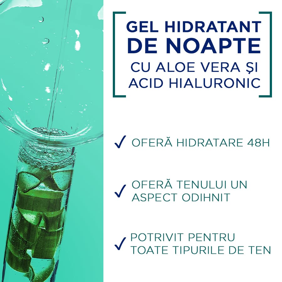 Skin Naturals Hyaluronic Aloe Jelly Night