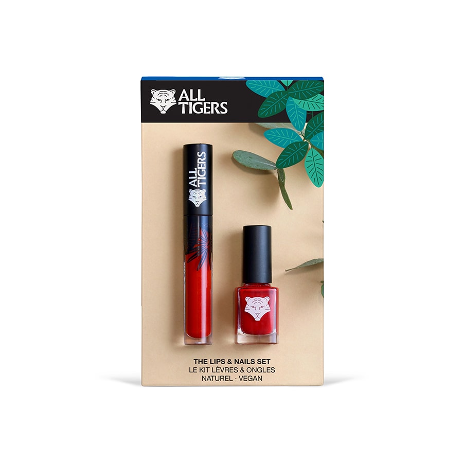 Natural & Vegan Lips And Nails Gift Set