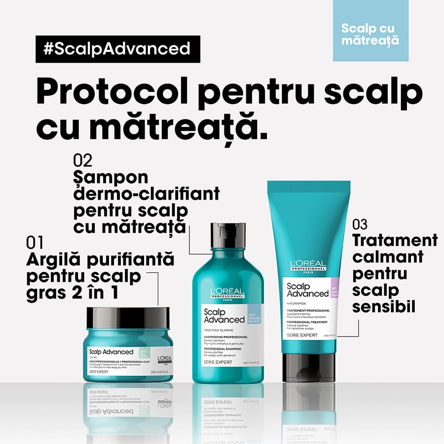 Scalp Advanced Shampooing Professionel with Pirocton Olamina