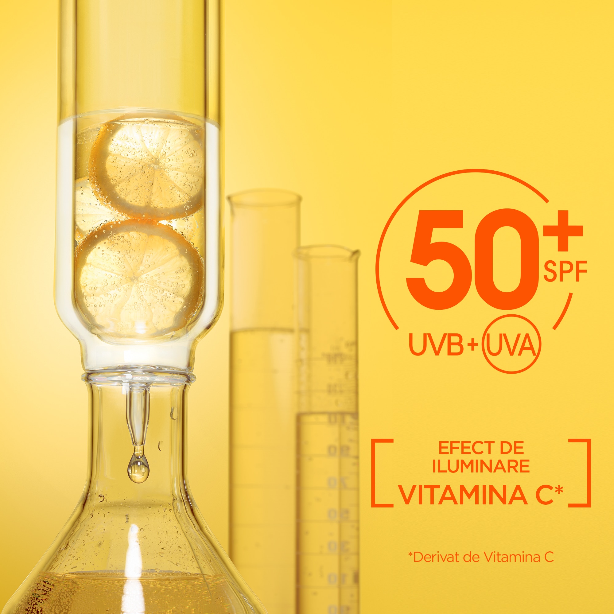 G Skin Nat Vitamin C Daily UV Brightening Fluid Invisible SPF 50+