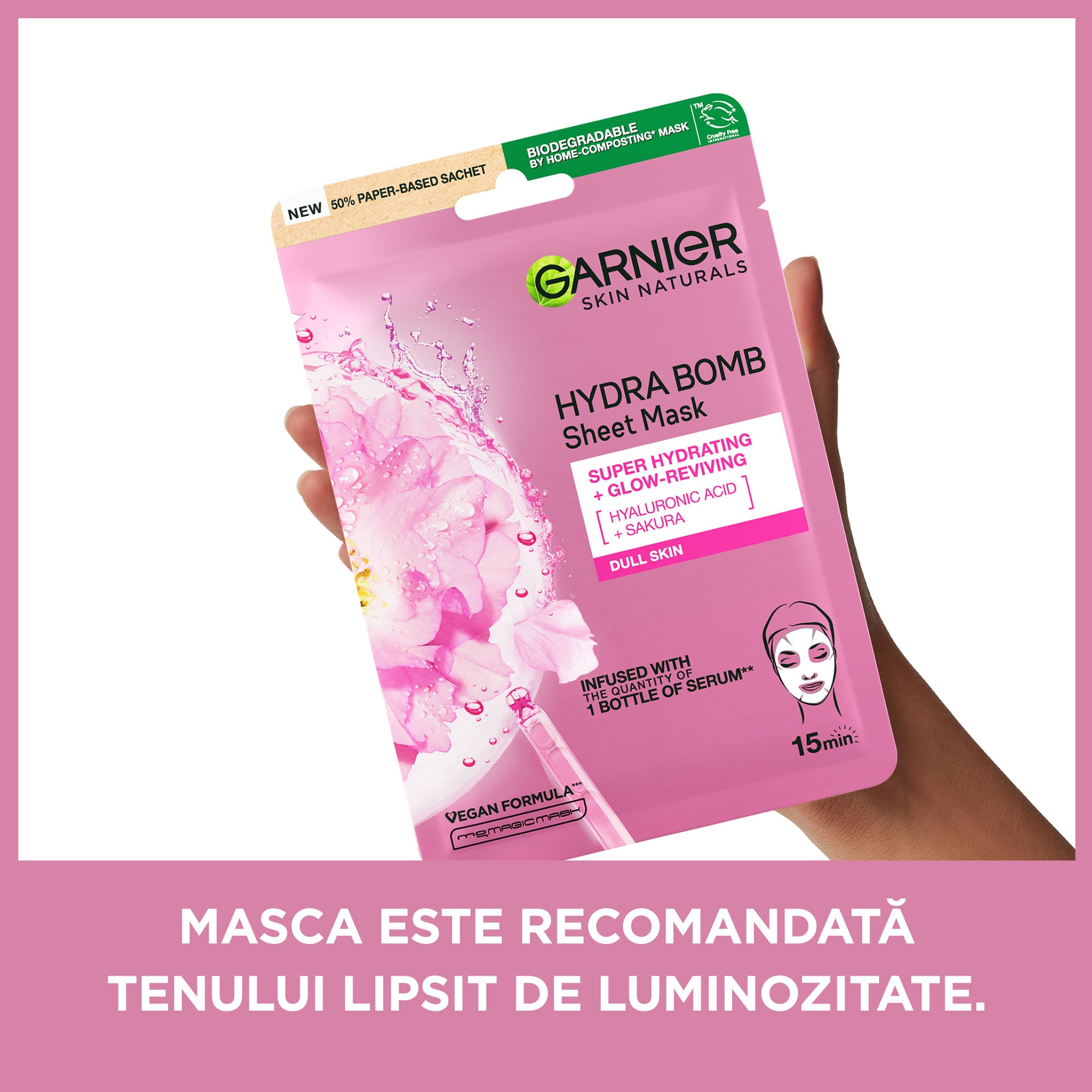 Hydra Bomb Sheet Mask Sakura