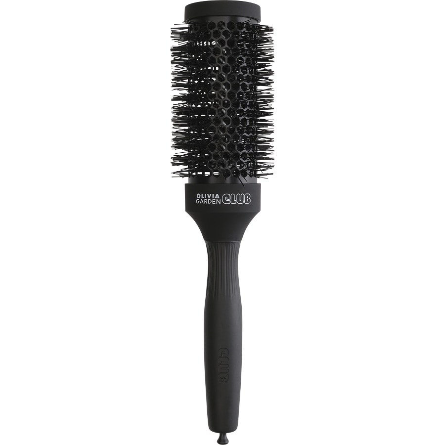 THE GLOW - Blowout Ceramic Round Brush Black ​M