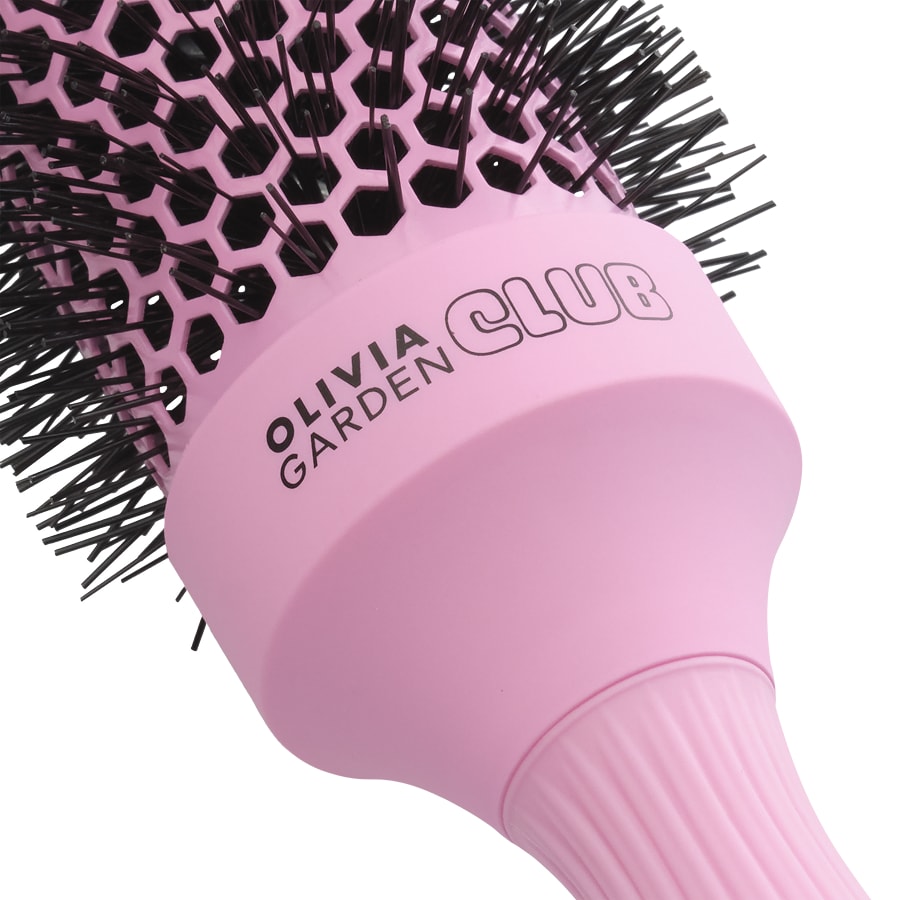 THE GLOW - Blowout Ceramic Round Brush ​Pink M