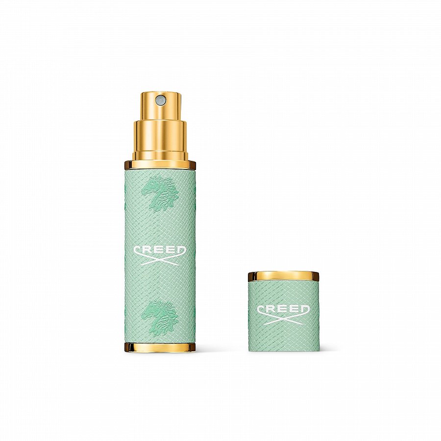 Refillable Travel Perfume Atomiser - Celadon Green