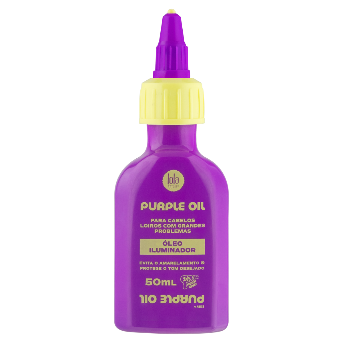 Purple Toning Hair Oil for Blonde Hair