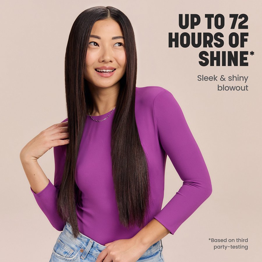 Liquid Glass High-Gloss Smoothing Blowout Cream