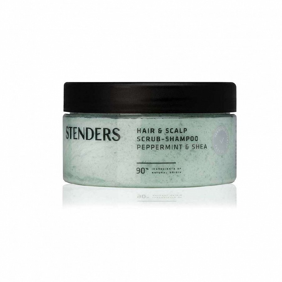 Hair & Scalp Scrub Shampoo Peppermint & Shea