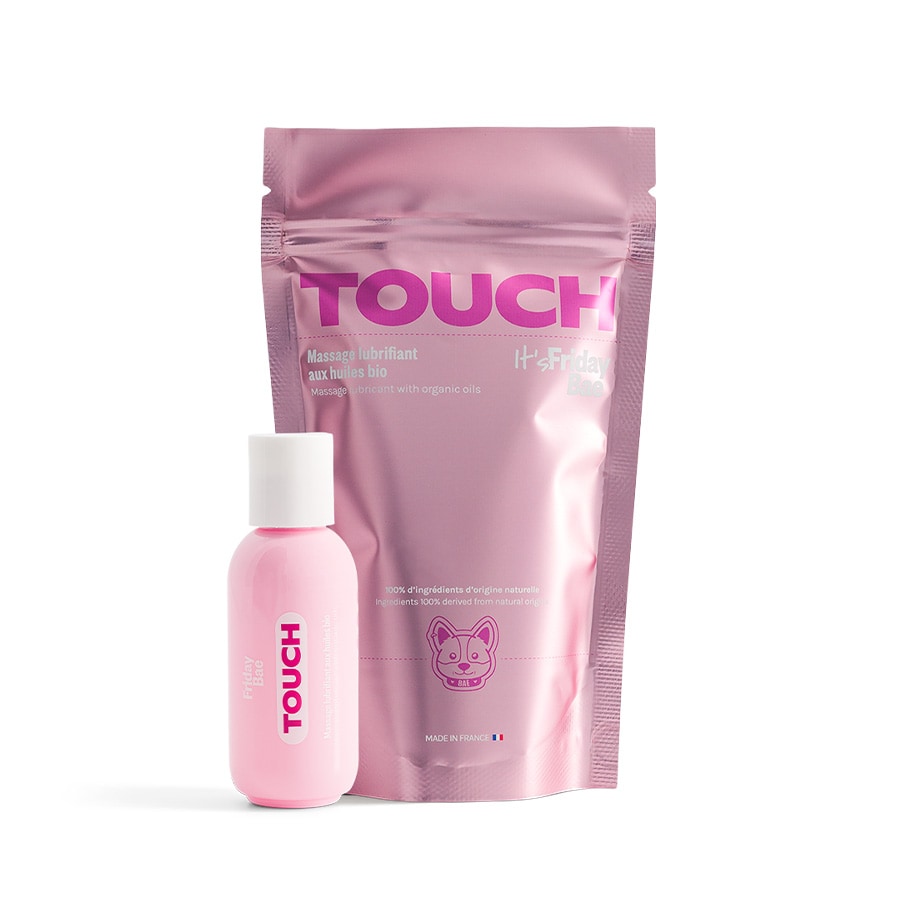 Touch Massage lubricant with organic oils