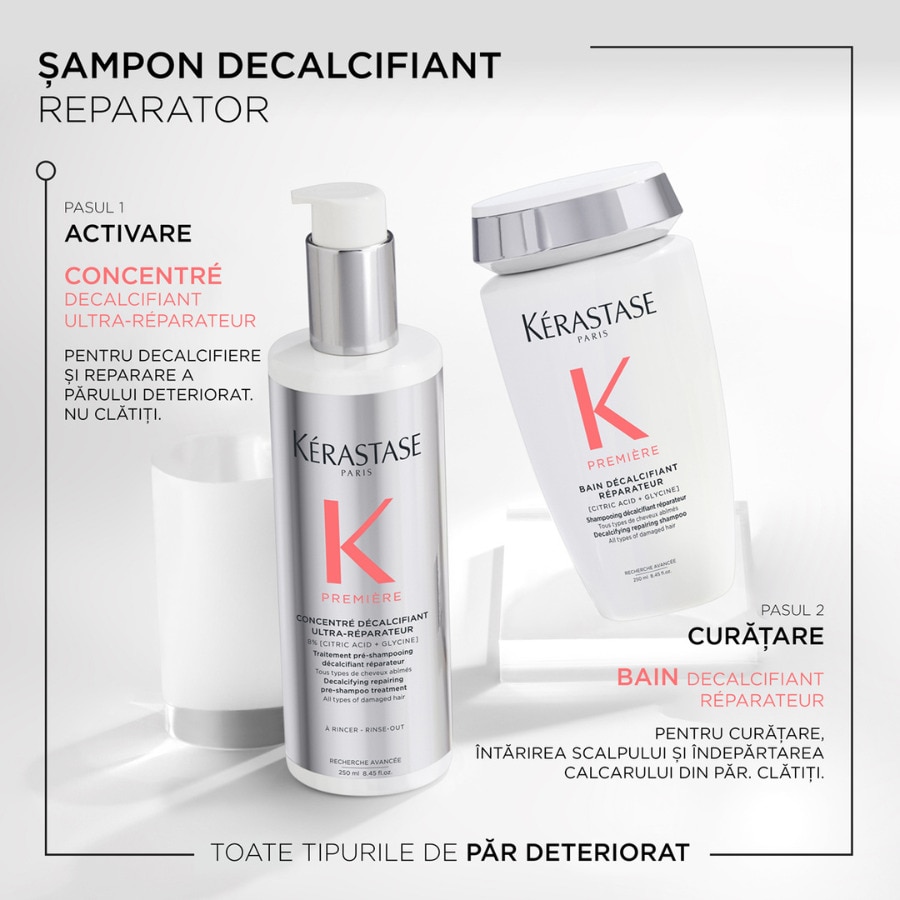 Première Bain Décalcifiant Réparateur Shampoo