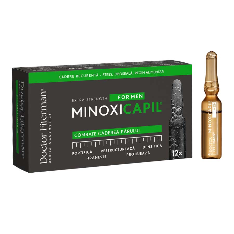 Minoxicapil Men 12 fiole x 10 ml