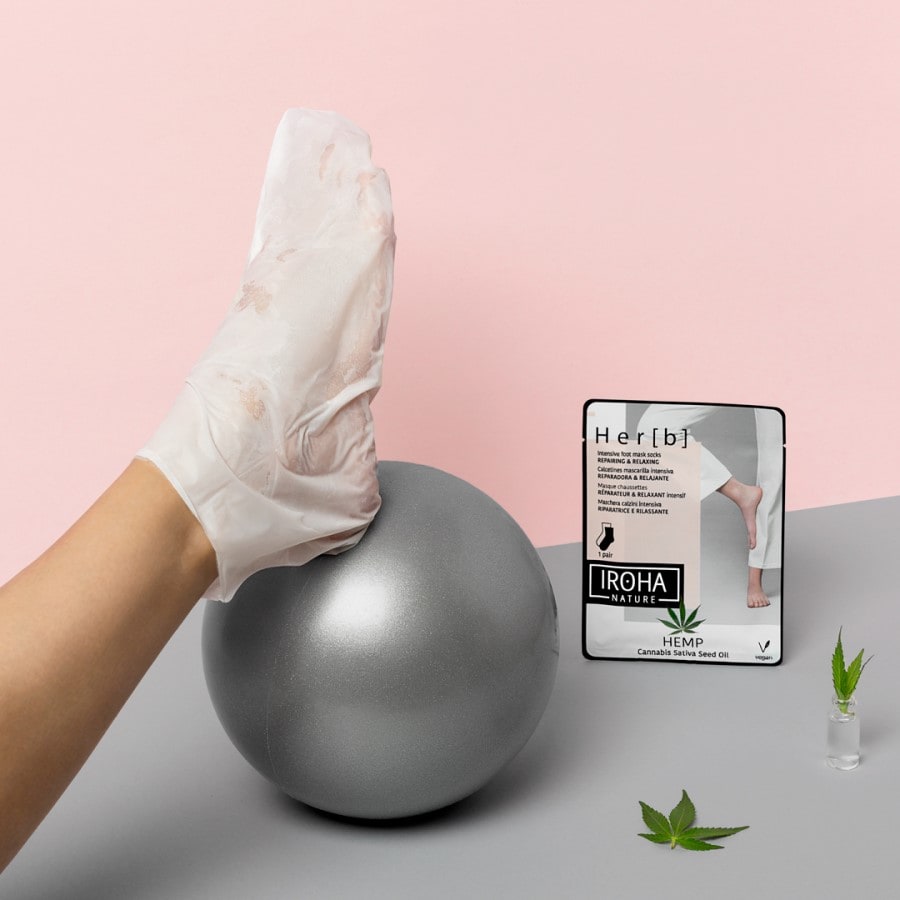 Foot Mask Socks -Cannabis Seed Oil