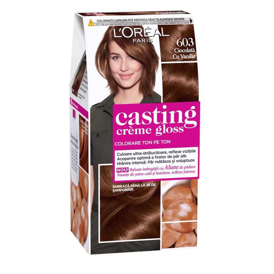 Vopsea de par permanenta cu amoniac Casting Creme Gloss