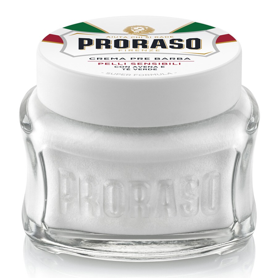 Pre Shave Cream with Green Tea