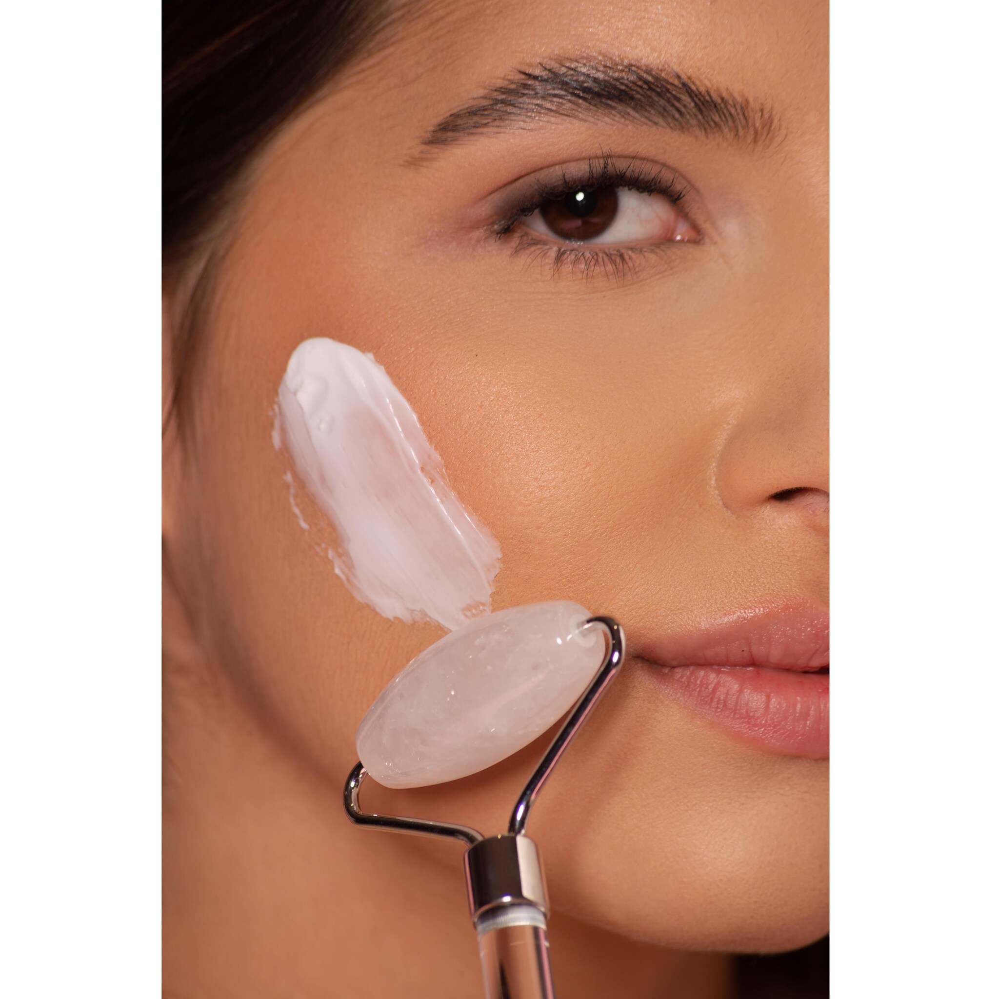 Roller Facial Quartz Alb