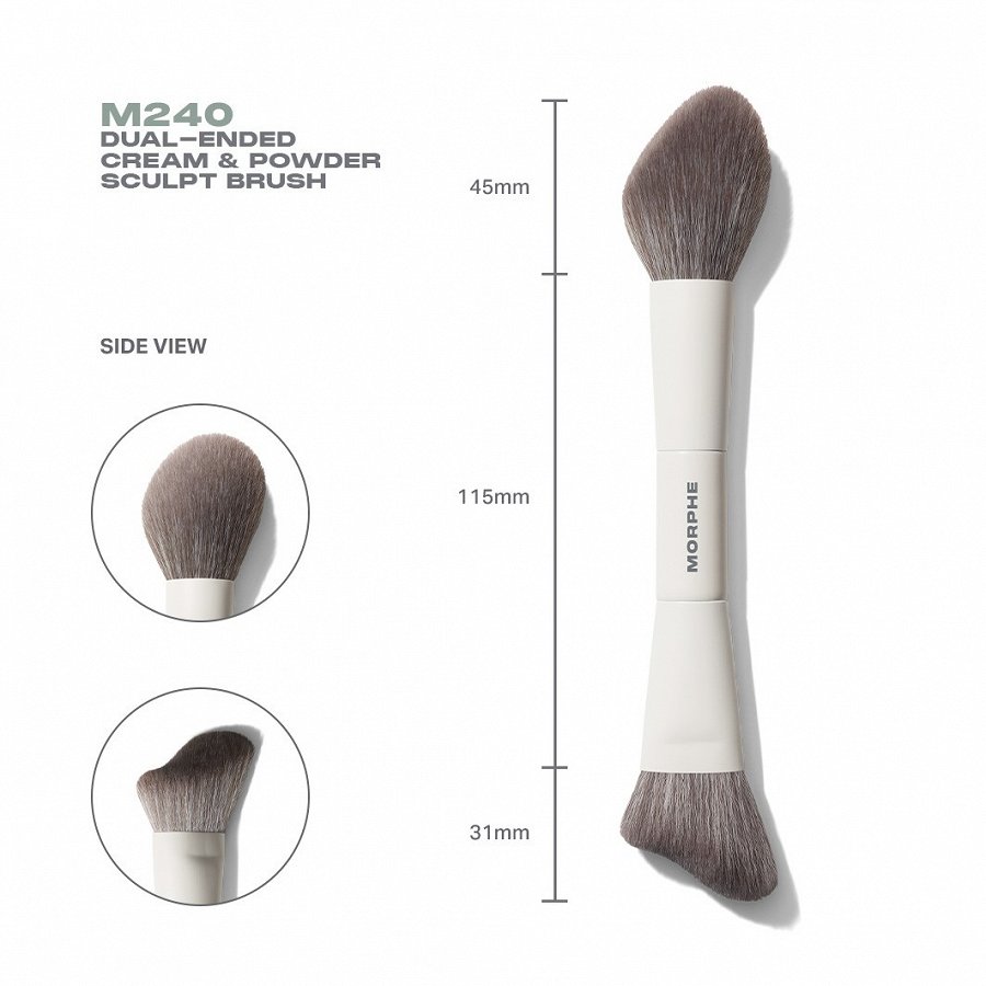 M240 Dual-Ended Cream & Powder Sculpt Brush
