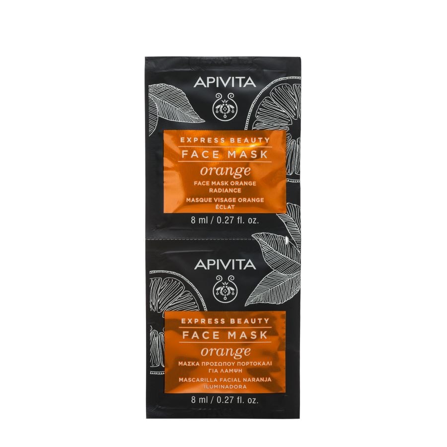 Express Beauty Radiance Face Mask with Orange