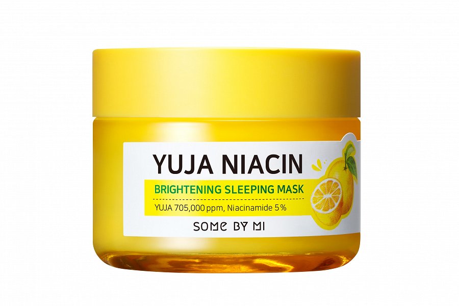 Yuja Niacin Brigheting Sleeping Mask
