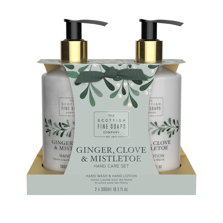 Ginger, Clove  & Mistletoe Hand Care Gift Set
