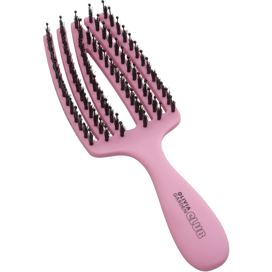 THE NOMAD - Detangling & Shine Fingerbrush​ Pink