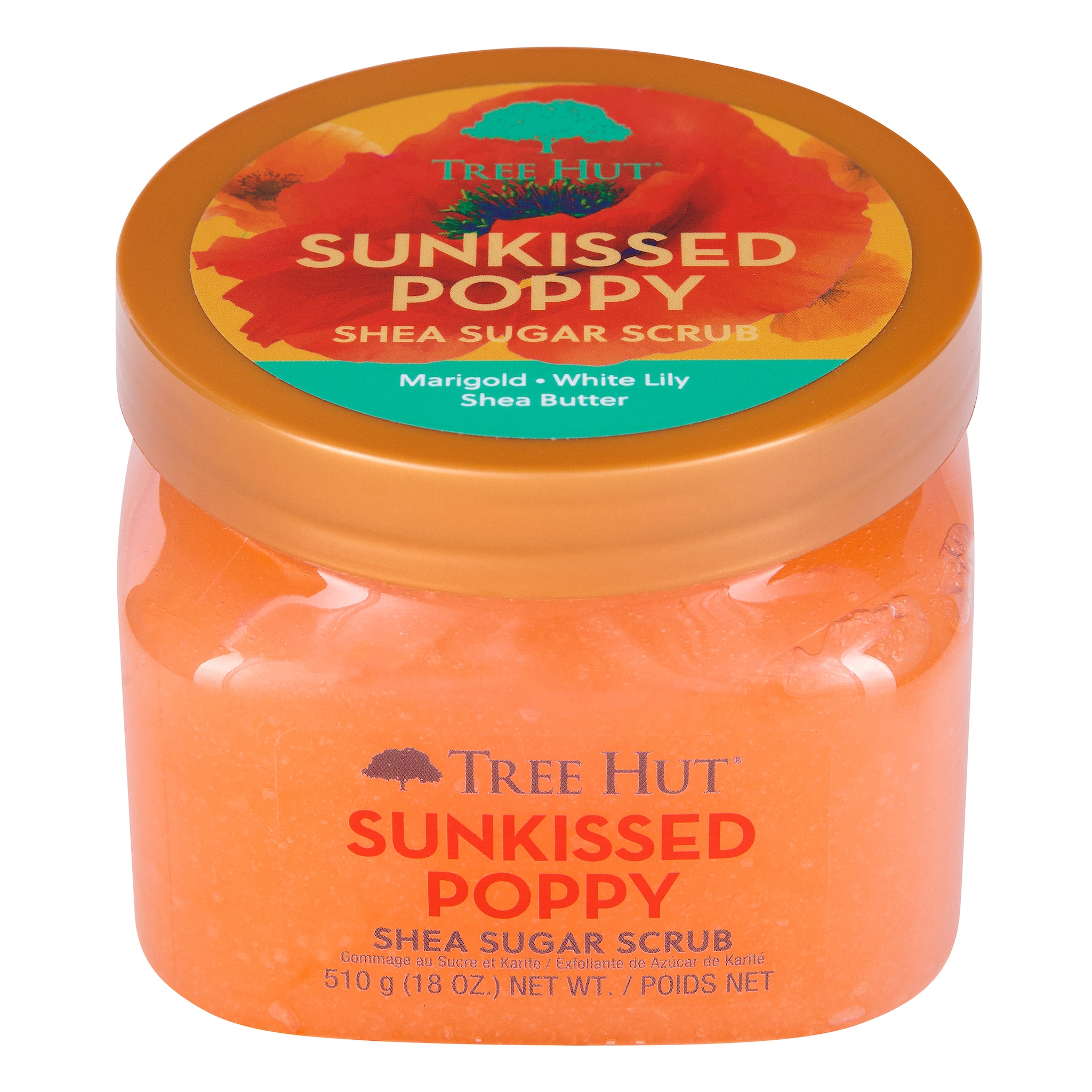 Shea Sugar Scrub Sunkissed Poppy
