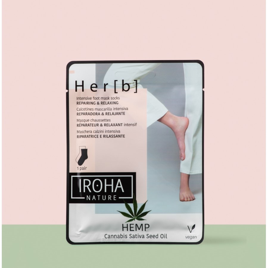 Foot Mask Socks -Cannabis Seed Oil