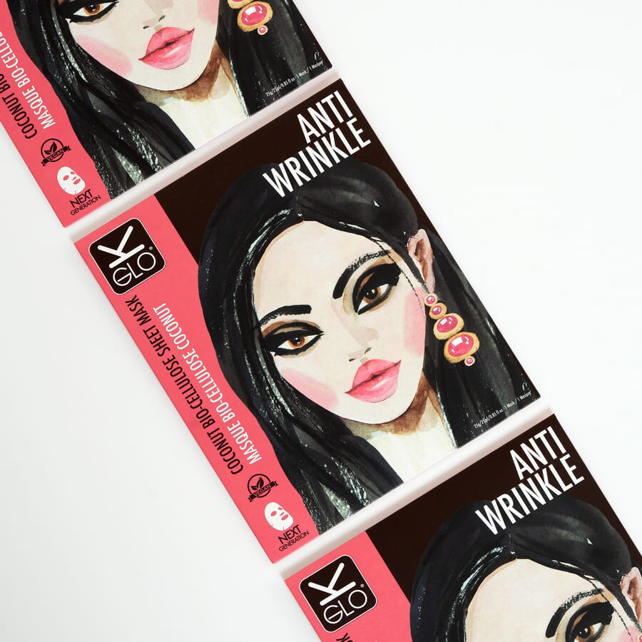 Anti-Wrinkle Coconut Bio-Cellulose Sheet Mask