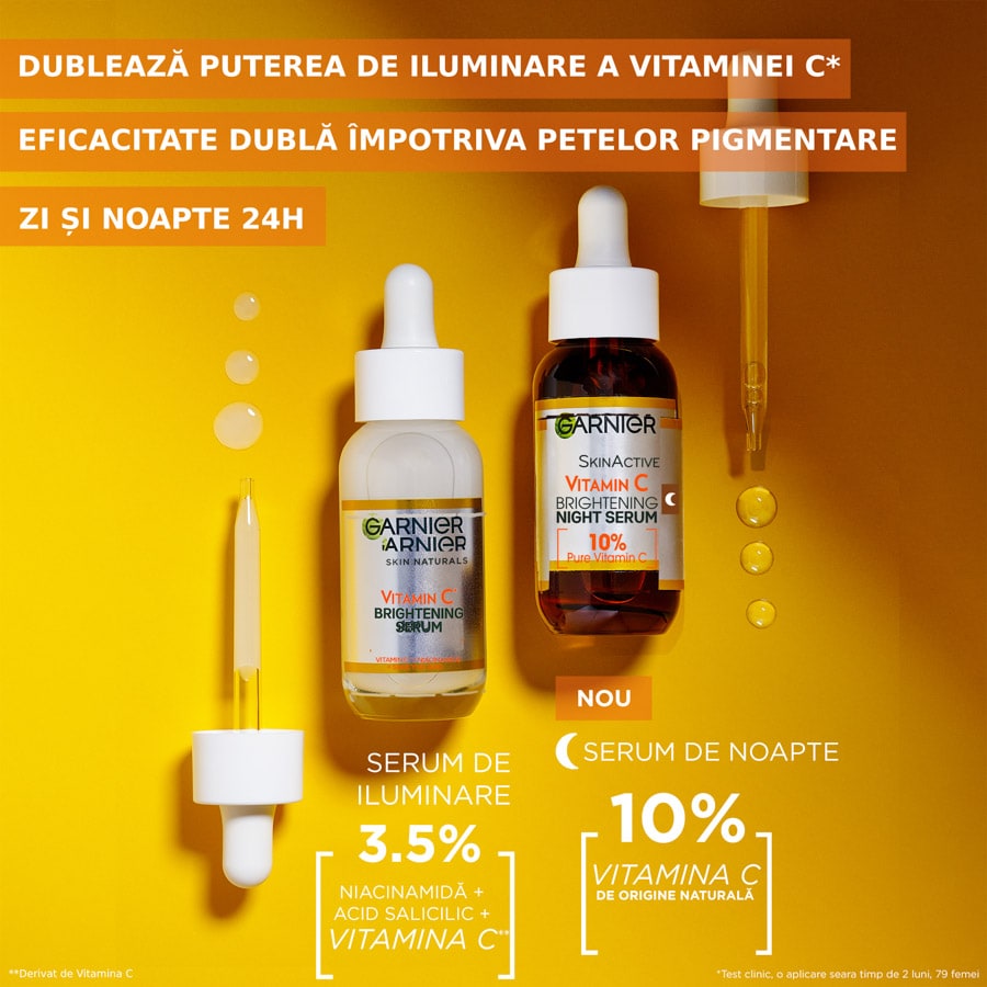 Skin Naturals cu Vitamina C Pura