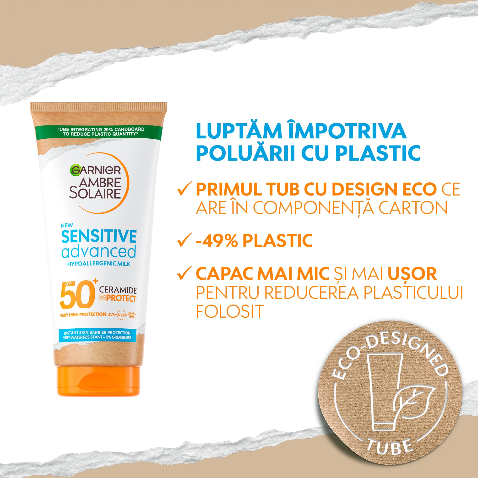 Ambre Solaire Sensitive Advanced SPF 50+