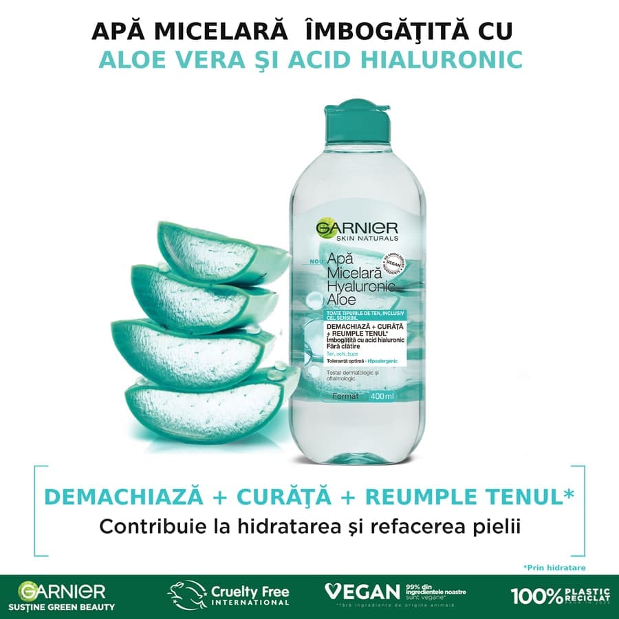 Apa Micelara Hyaluronic Aloe
