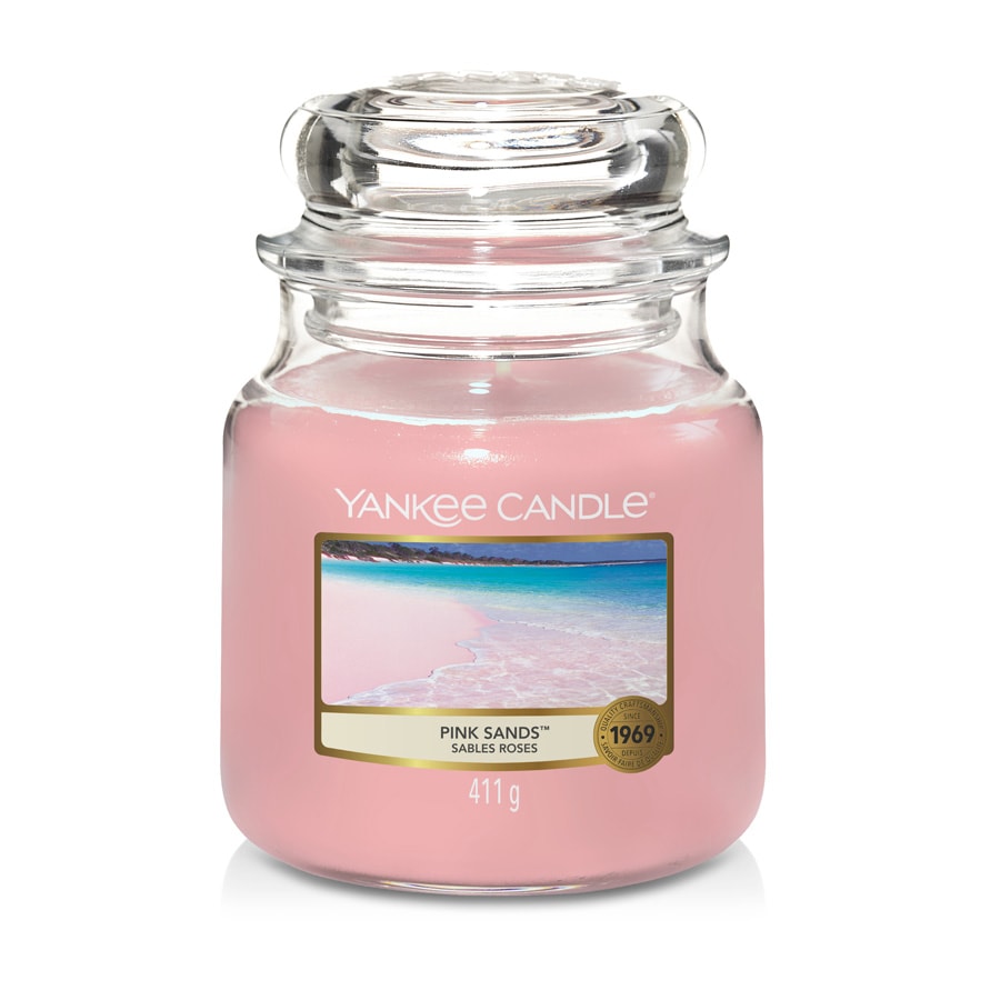 Candle Jar Pink Sands
