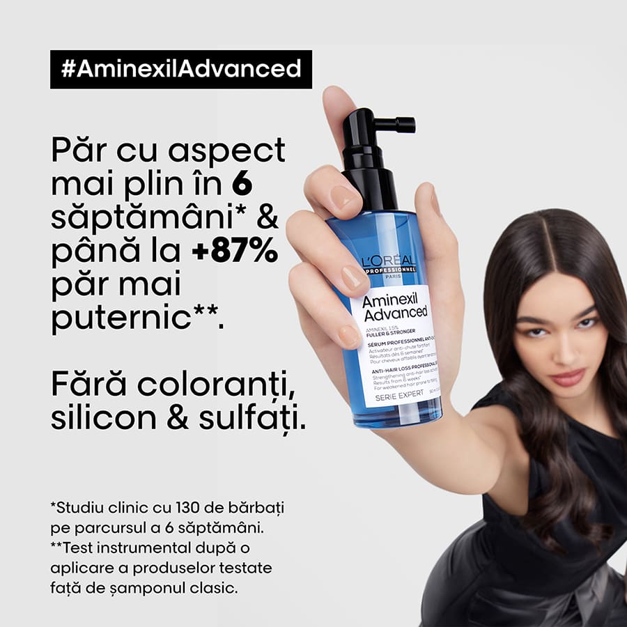 Scalp Advanced with Aminexil si Omega-6 Serum
