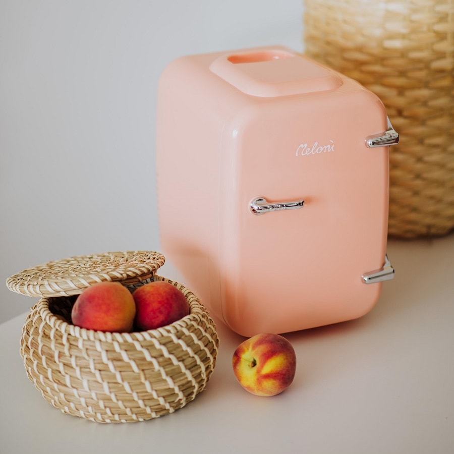 Mini Frigider Soft Peach