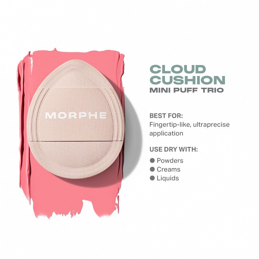 Cloud Cushion Mini Puff Trio Nude