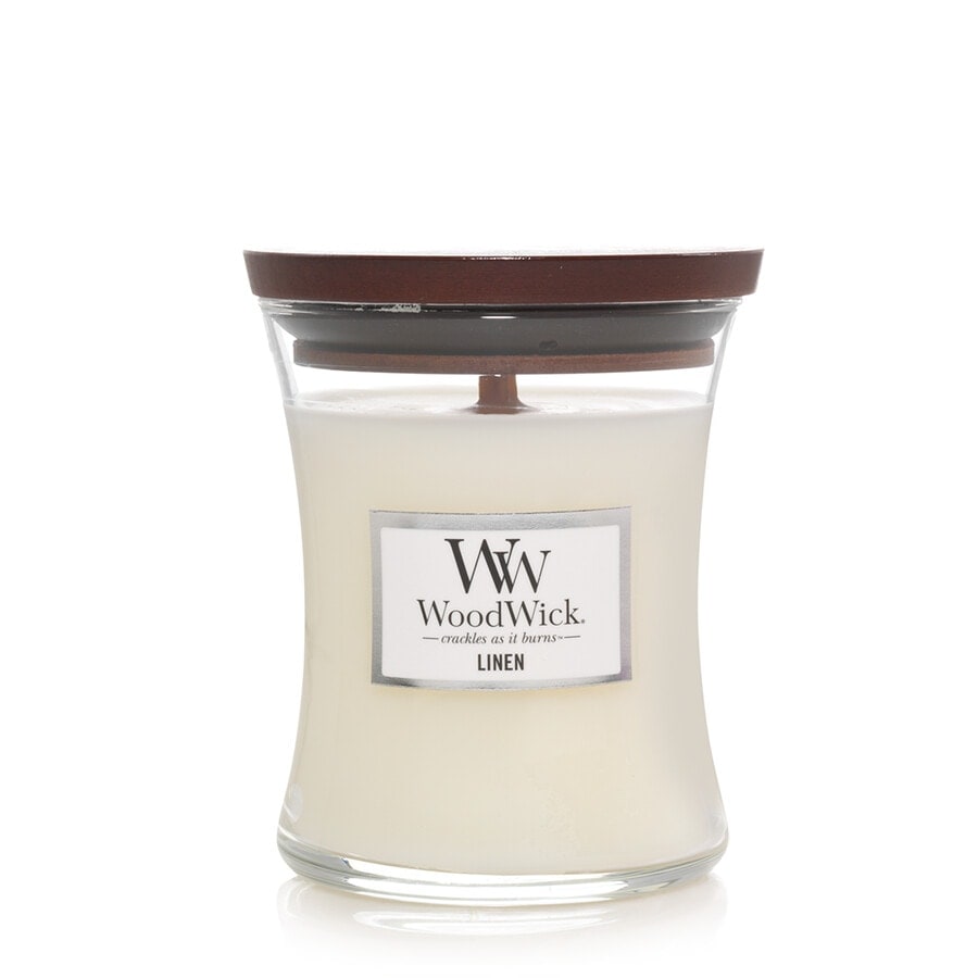 Medium Candle Jar Linen