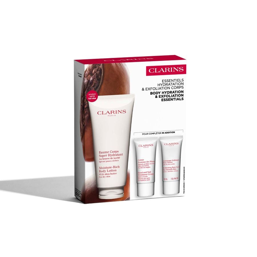 Body Hydration & Exfoliation Essentials Gift Set
