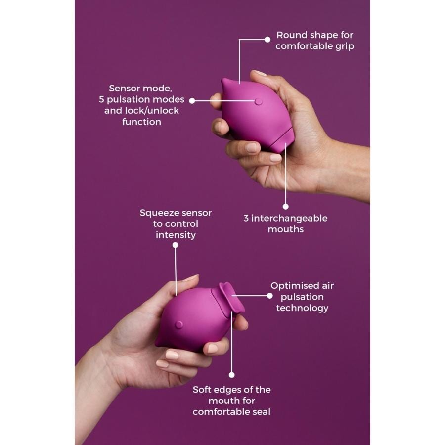 The Poet Powerful Suction Vibrator