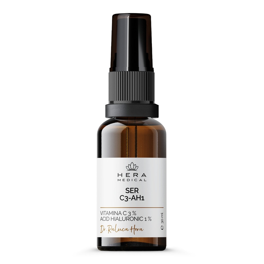 Ser C3-AH1, Vitamina C 3 % Si Acid Hialuronic 1 %