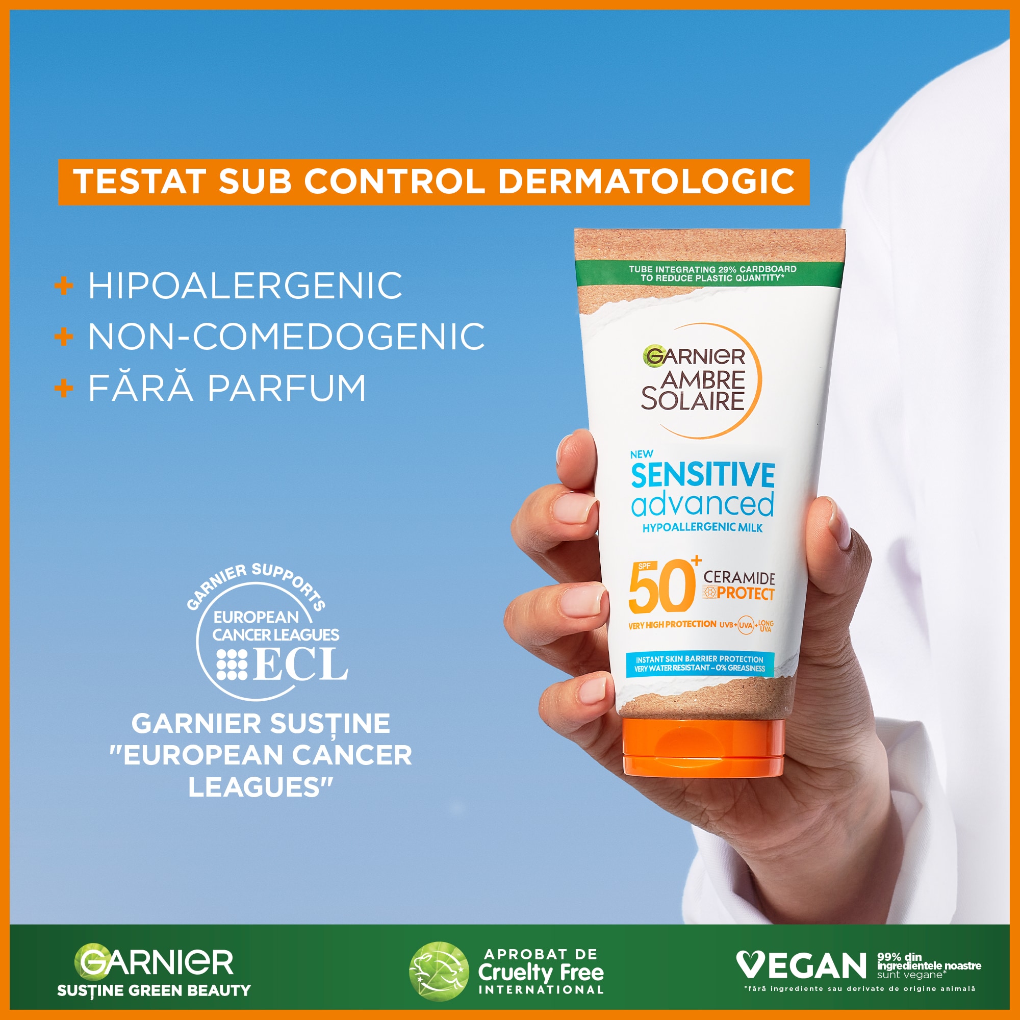 Ambre Solaire Sensitive Advanced SPF 50+