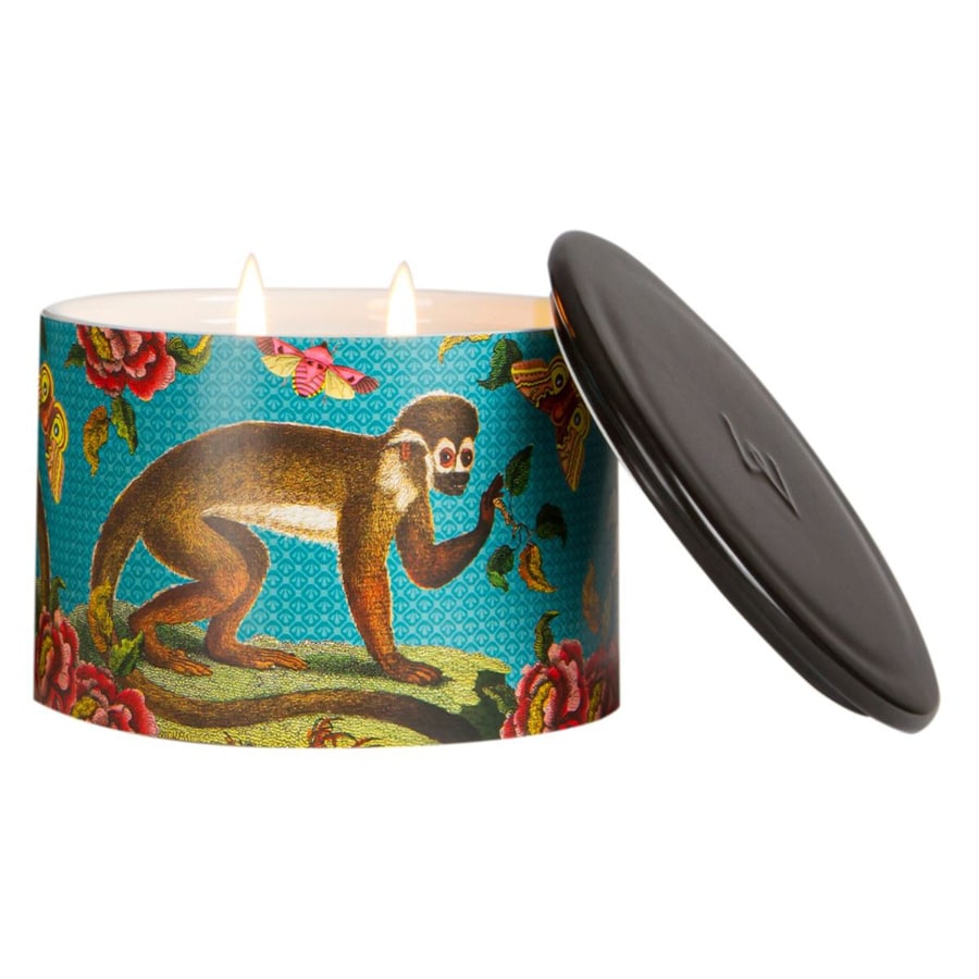 Spider Orchid & Eastern Bamboo Large Ceramic Candle