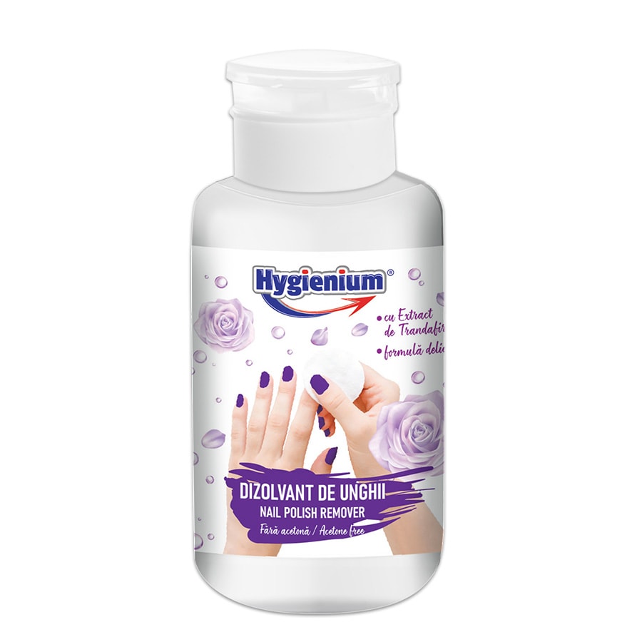 Nail Polish Remover Acetone Free With Rose Extract