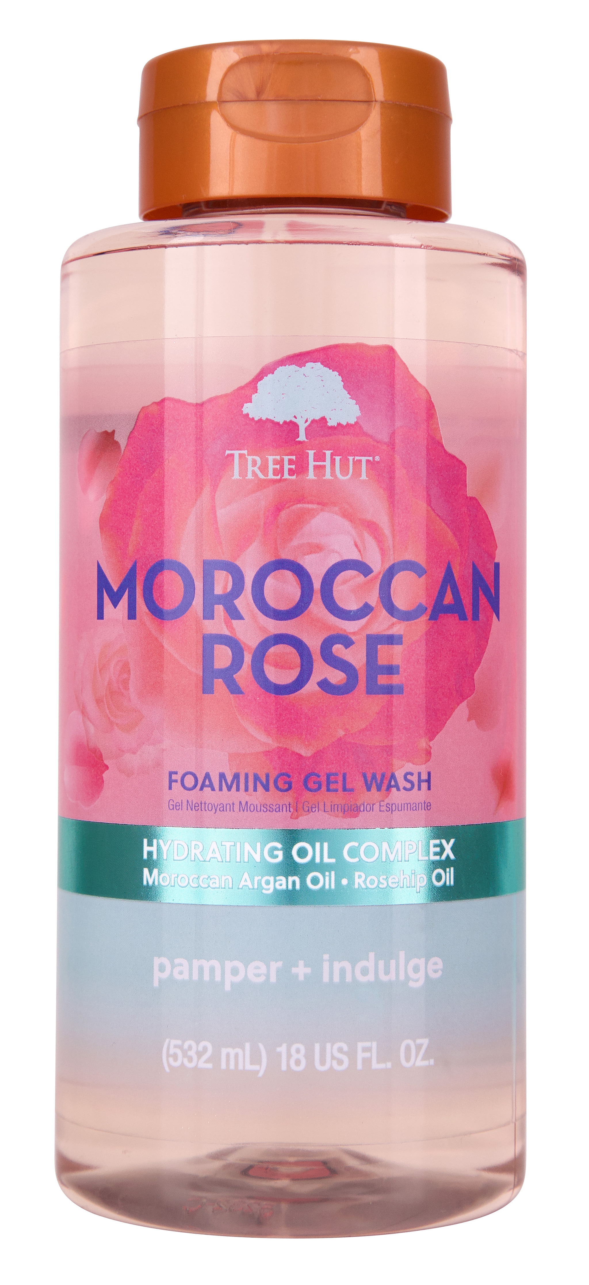 Foaming Gel Wash Moroccan Rose