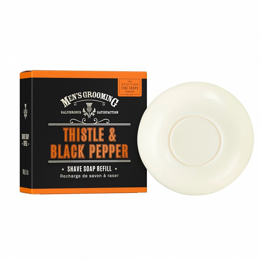 Thistle & Black Pepper Shave Soap Refill