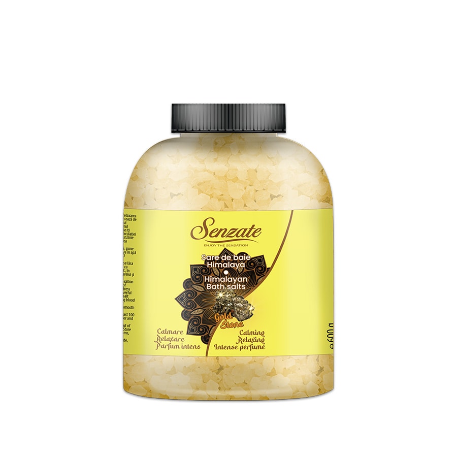 Himalayan Bath Salt Gold Stone