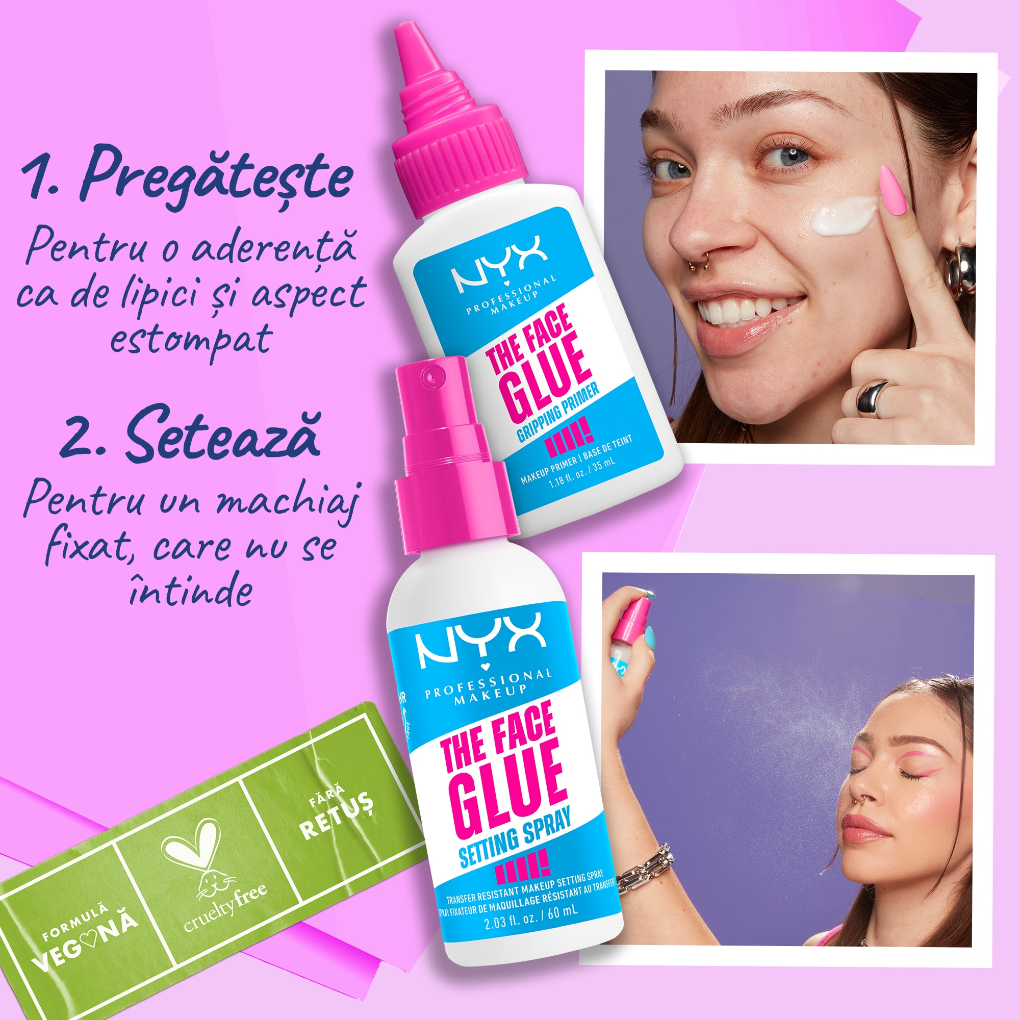 The Face Glue Setting Spray