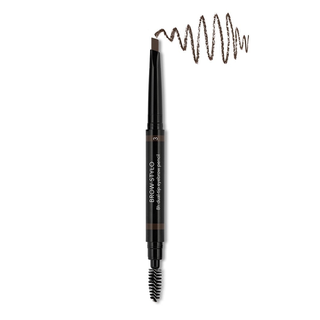Dual-Tip Brow Stylo Eyebrow Pencil