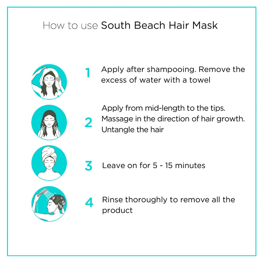 South Beach Hair Mask Travel Size