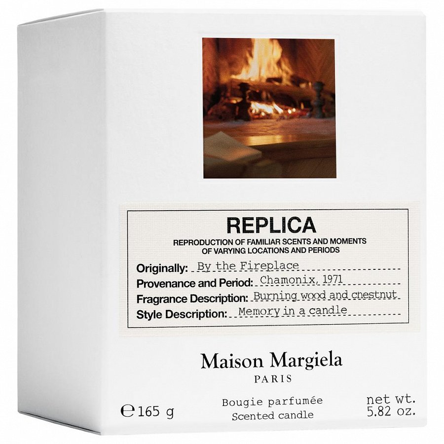 Replica By the Fireplace Candle