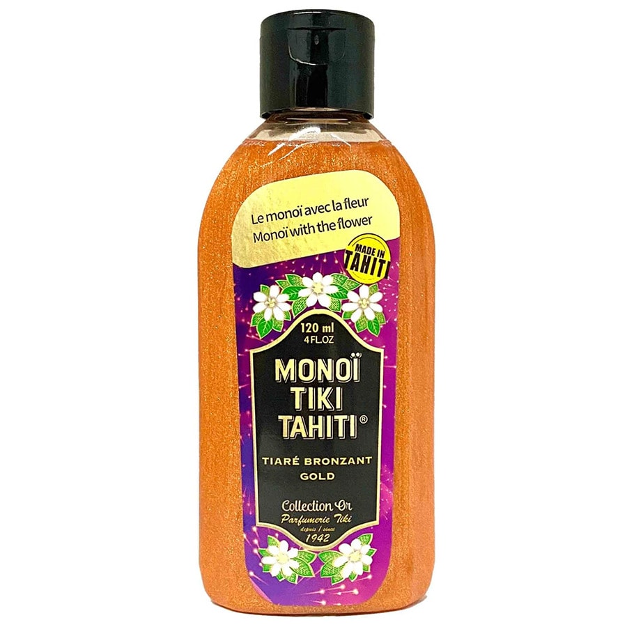 Monoi Tiki Tiare Solaire Cu Sclipici SPF3